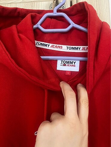 s Beden kırmızı Renk Tommy jeans sweatshirt #tommy #tommyjean