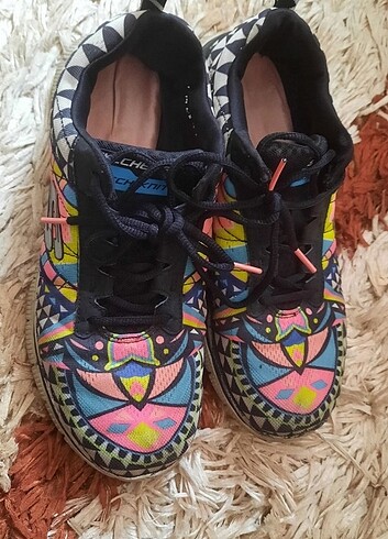 39 Beden çeşitli Renk 1 adet skechers 1 adet vans spor ayakkabı
