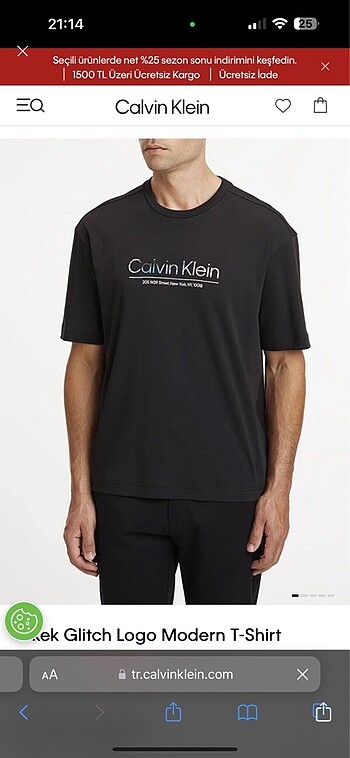 Calvin klein unısex