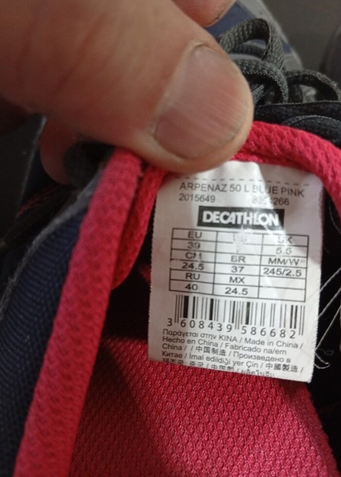 Decathlon kadın ayakkabı  - Görsel 3