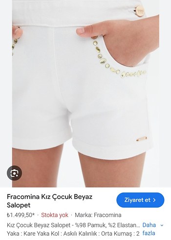 Fracomina çocuk salopet - Görsel 3