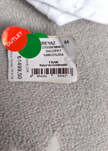 Fracomina çocuk salopet - Görsel 7