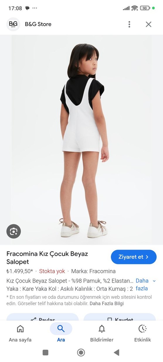 Fracomina çocuk salopet - Görsel 2