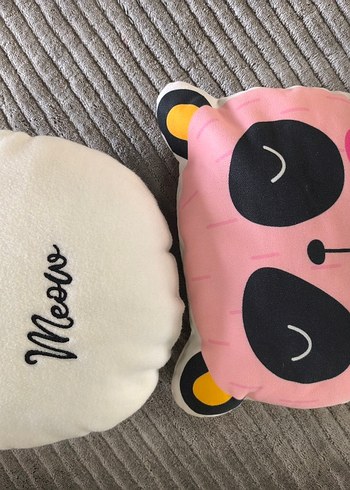 Pastel Renkli peluş yastiklar - Görsel 7