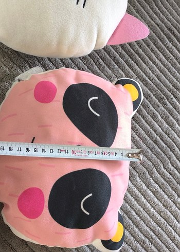 Pastel Renkli peluş yastiklar - Görsel 4