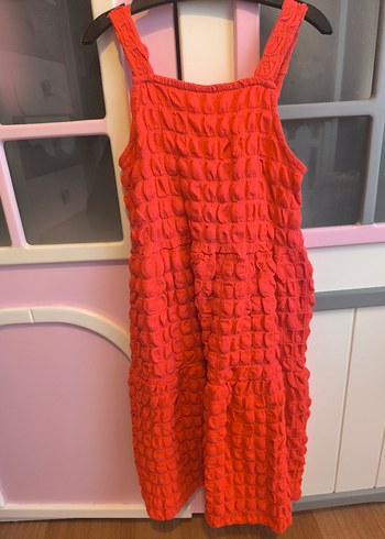 Zara sırt detaylı çocuk elbise - Görsel 2