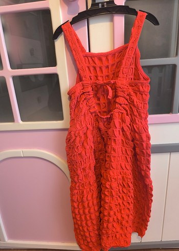 Zara sırt detaylı çocuk elbise - Görsel 3