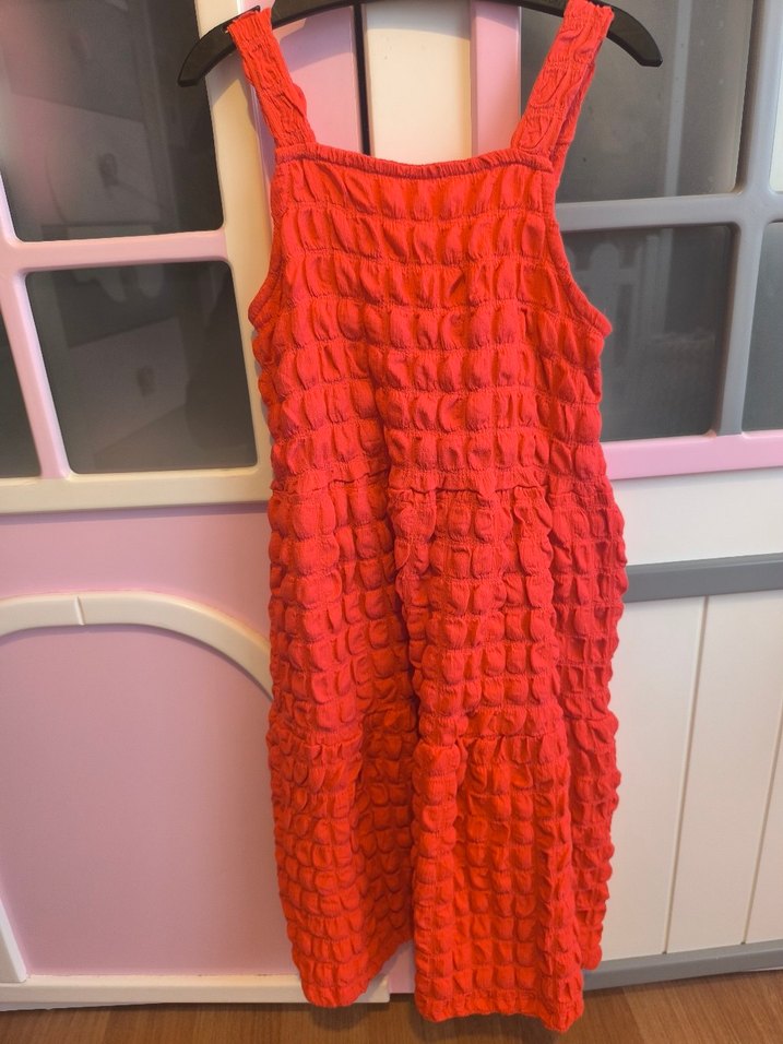 Zara sırt detaylı çocuk elbise - Görsel 2