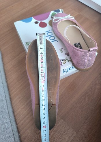 FLO pembe kız çocuk babet - Görsel 5