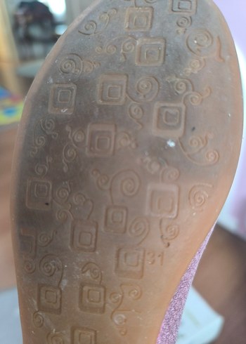 FLO pembe kız çocuk babet - Görsel 4