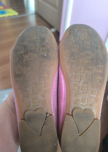 FLO pembe kız çocuk babet - Görsel 3