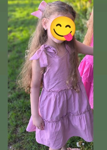 La 'Ciel Paris askılı çocuk elbise - Görsel 2