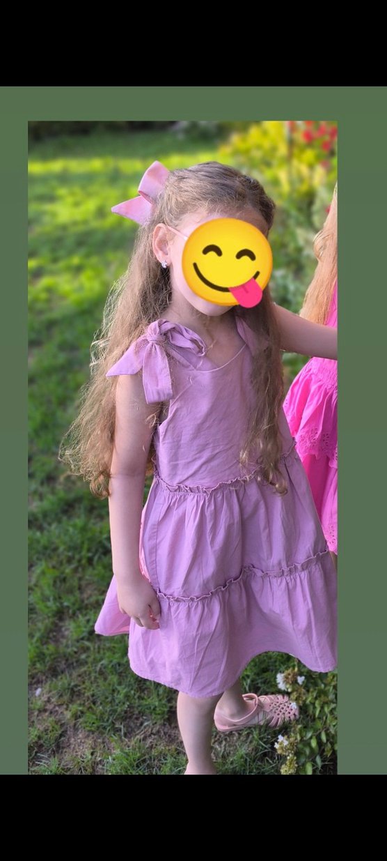 La 'Ciel Paris askılı çocuk elbise - Görsel 2