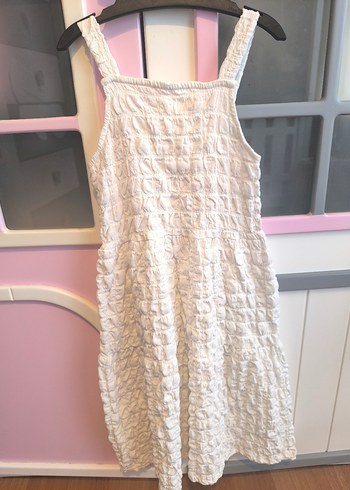 Zara sırt detaylı çocuk elbise - Görsel 8