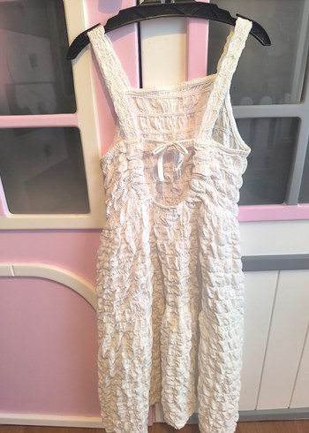 Zara sırt detaylı çocuk elbise - Görsel 7