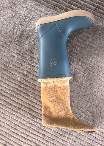 İgor içi tüylü yağmur çizmesi - Görsel 12