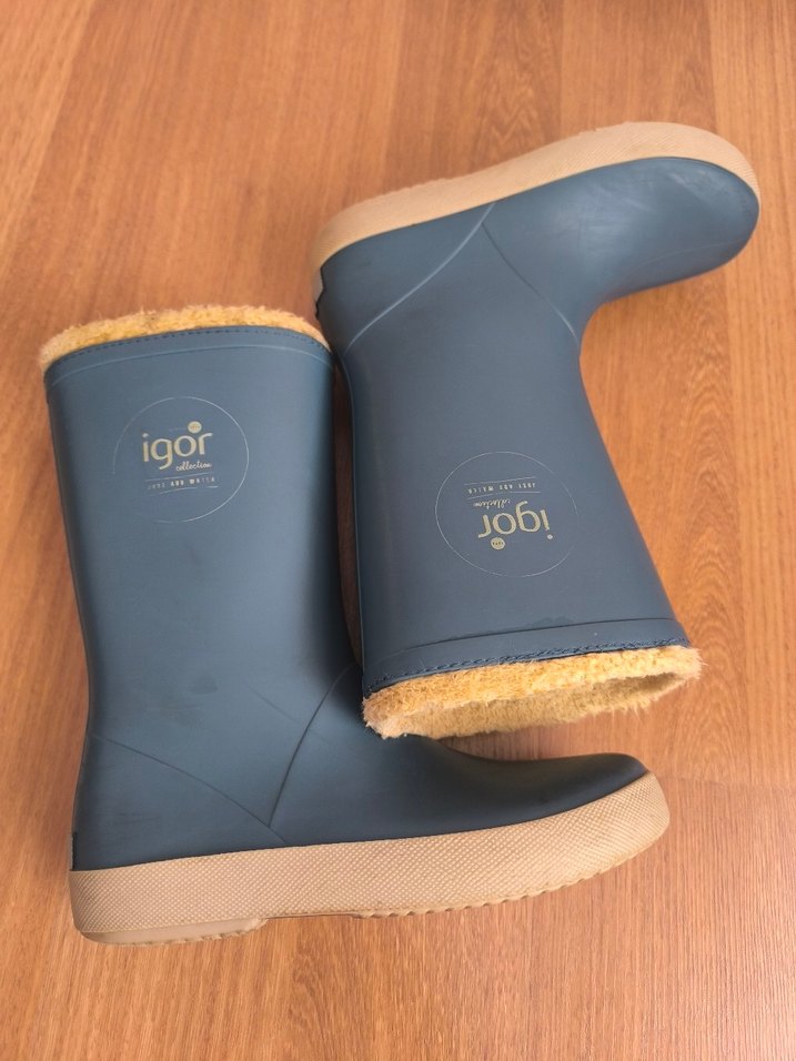 İgor içi tüylü yağmur çizmesi - Görsel 5