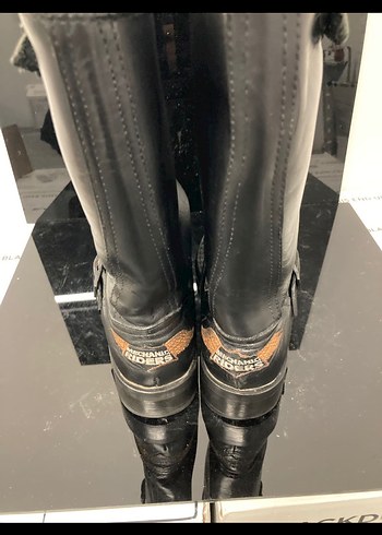 Orjınal deri bayan bot - Görsel 3