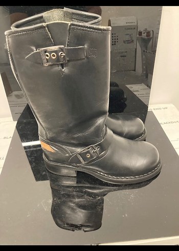 Orjınal deri bayan bot - Görsel 2