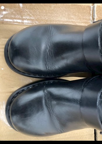Orjınal deri bayan bot - Görsel 7