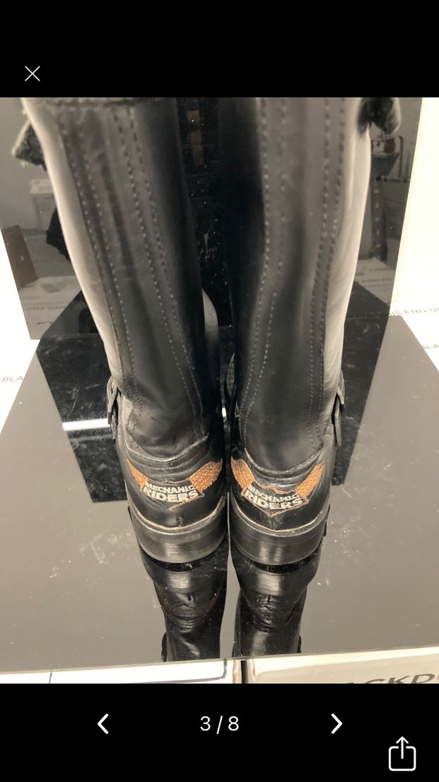 Orjınal deri bayan bot - Görsel 3