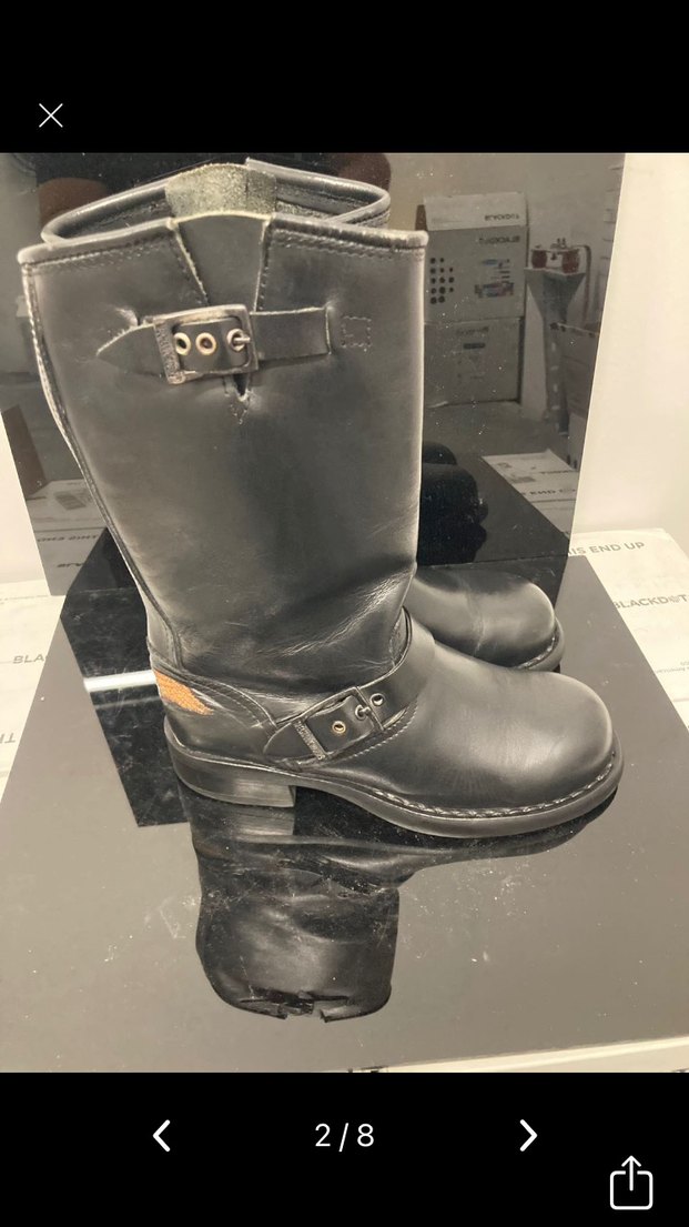 Orjınal deri bayan bot - Görsel 2