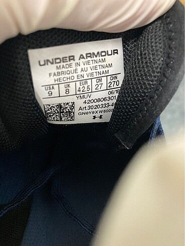 0 ORJINAL UNDER ARMOUR SPOR AYAKKABI - Görsel 8