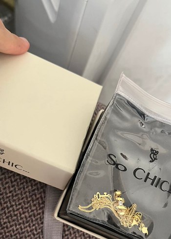 So Chic 18 Ayar sarı altın kaplama So Chic Kolye