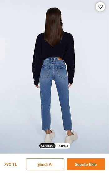 Stradivarius Stradivarius Slim Mom Jean