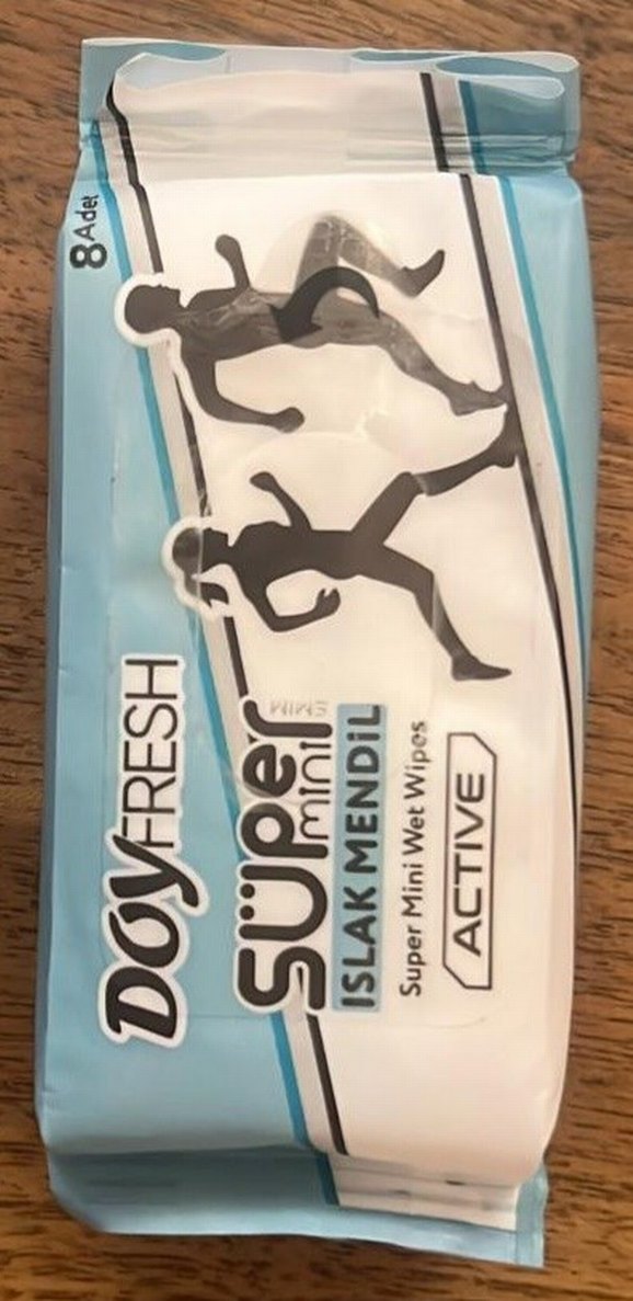 Doyfresh Süper Mini Islak Mendil Mix 8 Paket - Görsel 3