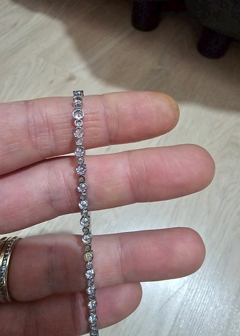 Sarı Elastik Kadın Bileklik - Görsel 3