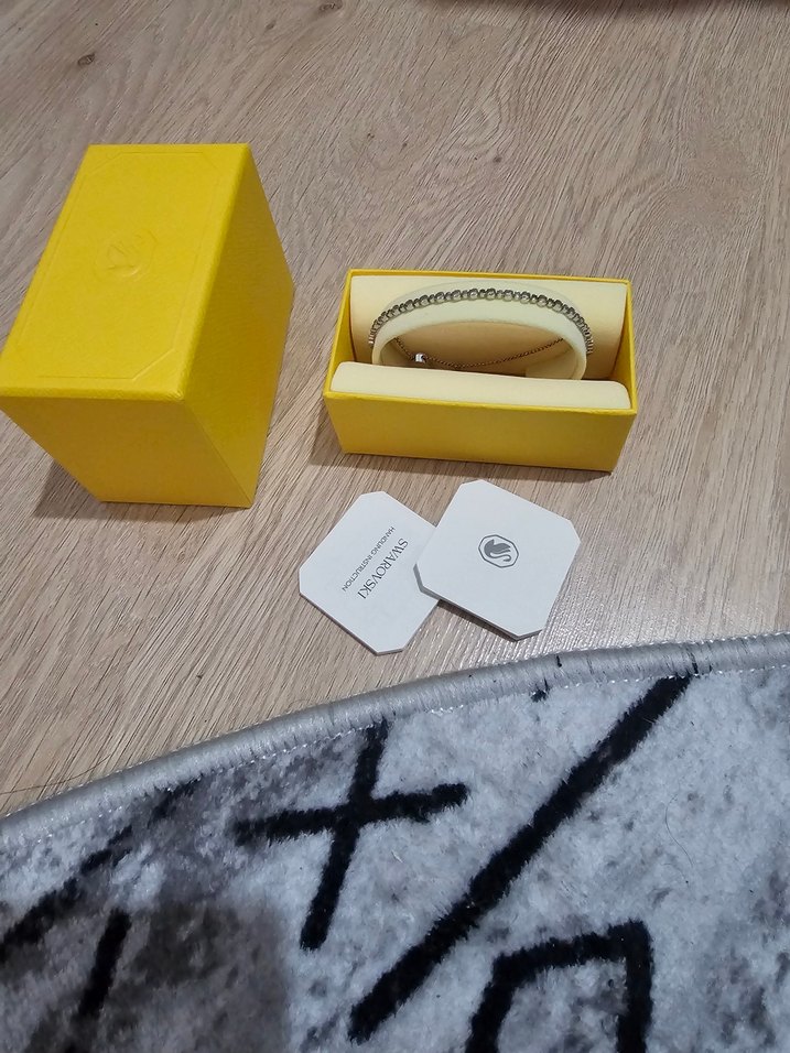 Sarı Elastik Kadın Bileklik - Görsel 2