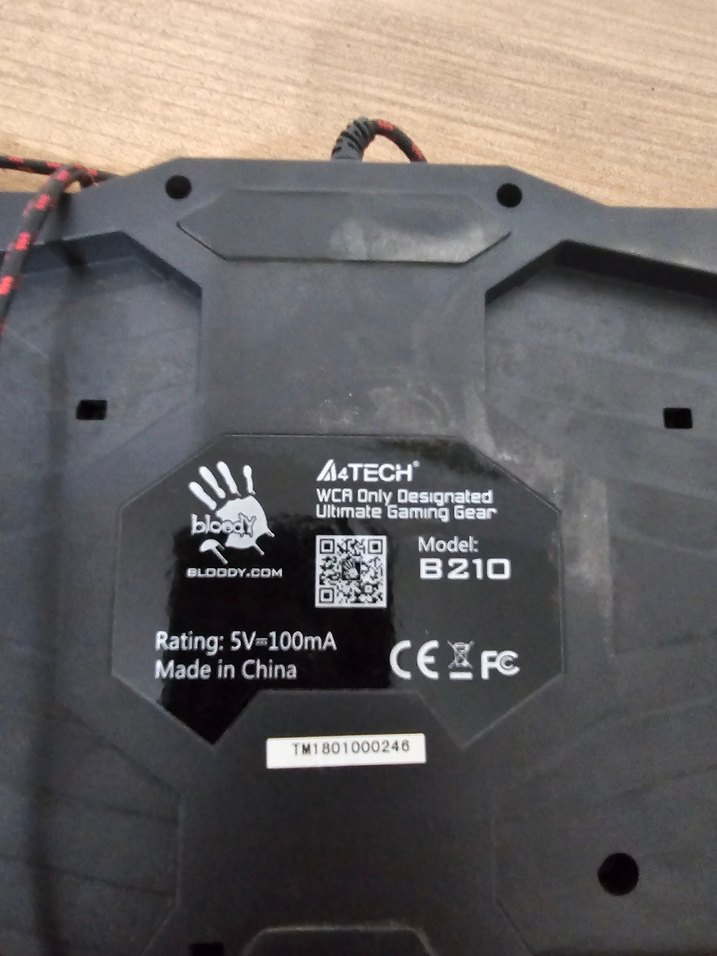 Kablolu Siyah Oyun Klavyesi - Görsel 3