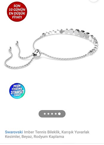 Beyaz Elastik Kadın Bileklik - Görsel 8