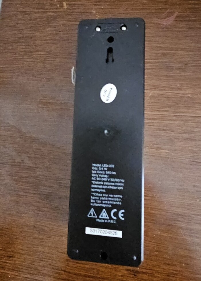 Ledli şarj edilebilir ışildak - Görsel 3