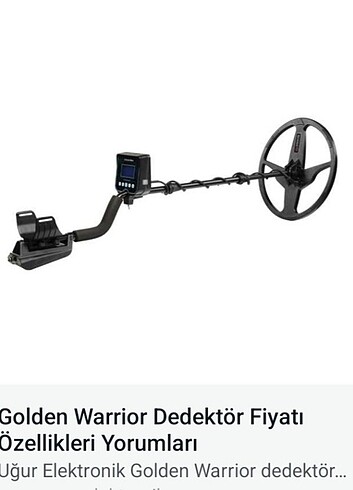 Golden Warrior Dedektör