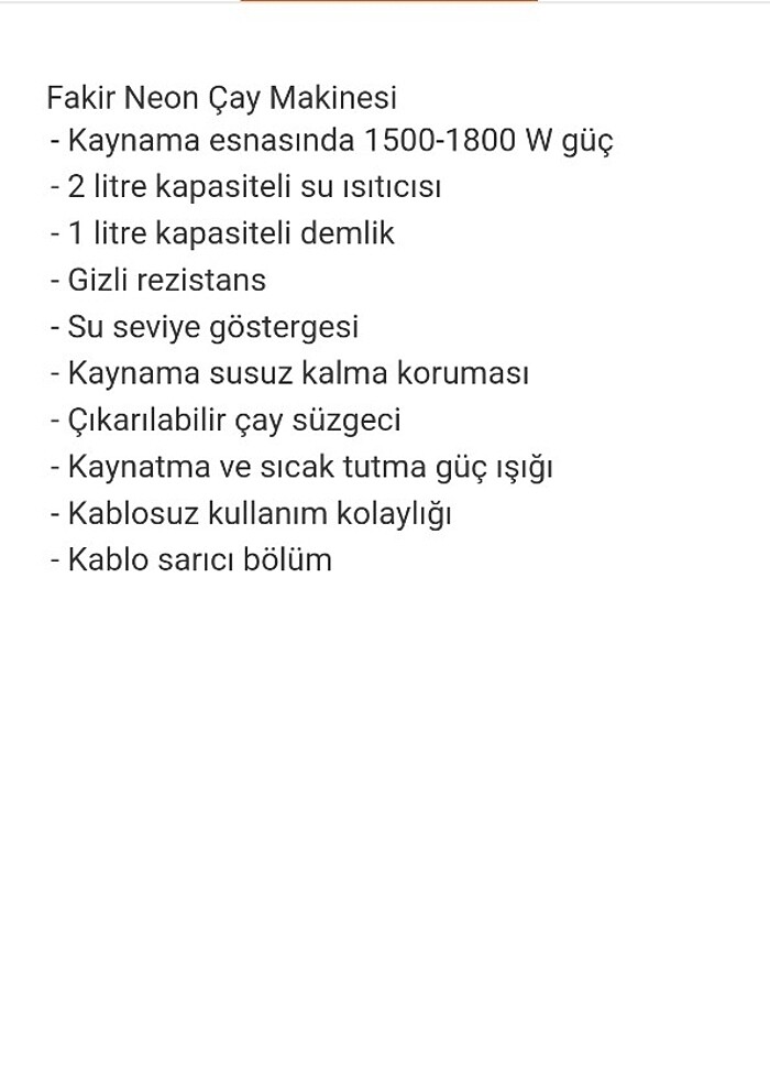 Fakir cay makinesi - Görsel 3