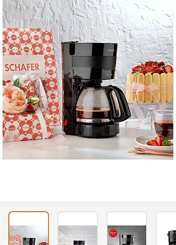Schafer robusta filtre kahve makinesi