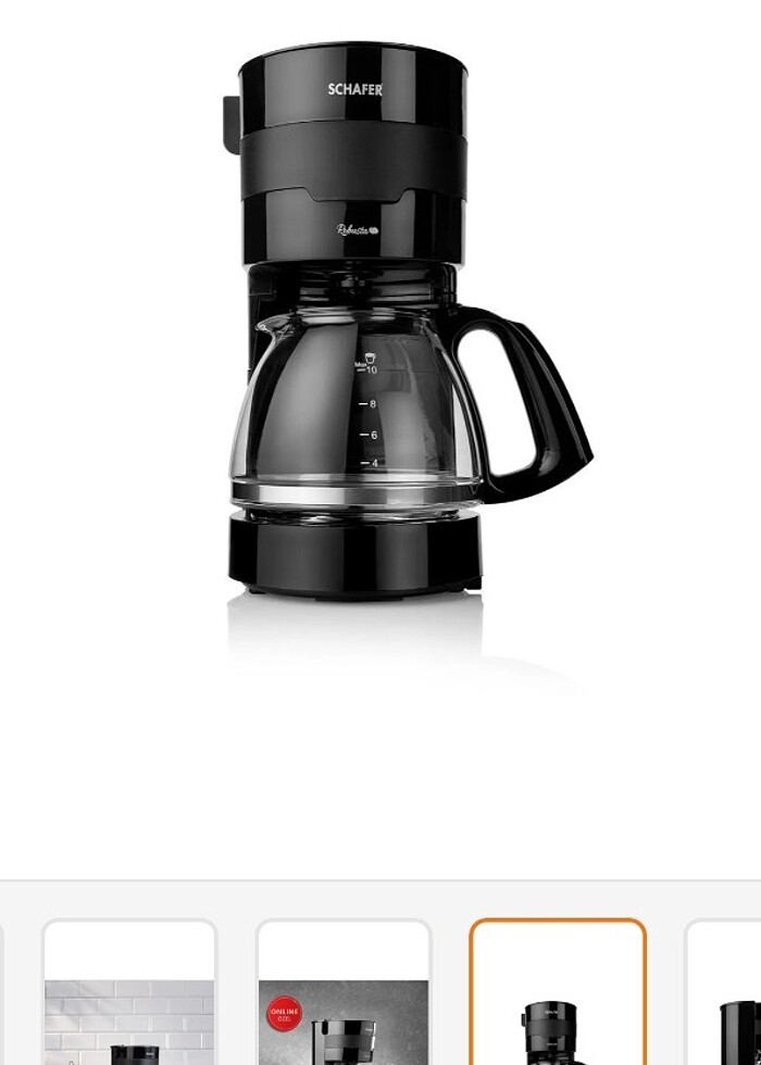 Schafer robusta filtre kahve makinesi - Görsel 2