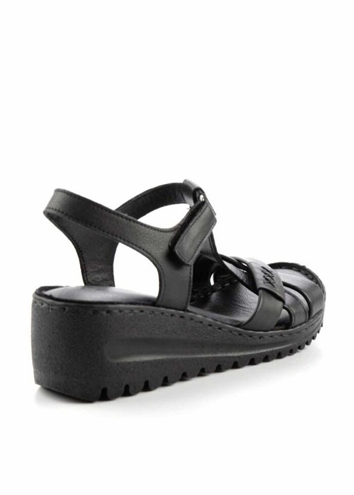 Bambi deri kadın sandalet - Görsel 3