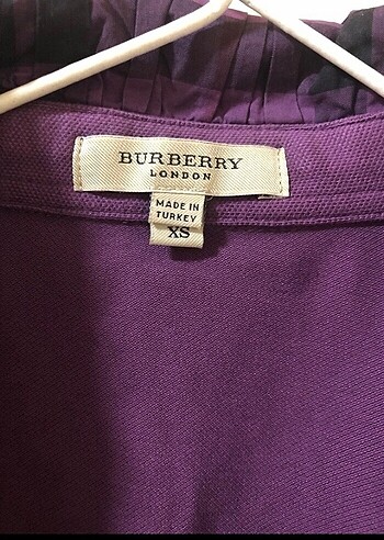 xs Beden mor Renk Burberry bluz