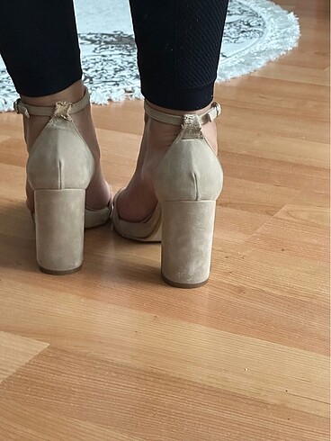 37 Beden camel Renk Topuklu