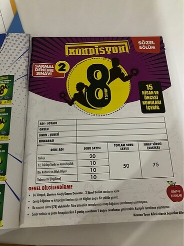  8. Sınıf Genel Deneme