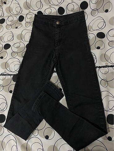 Siyah cepsiz pantalon