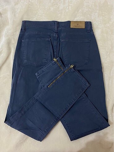 36 Beden Paçası fermuarli jean