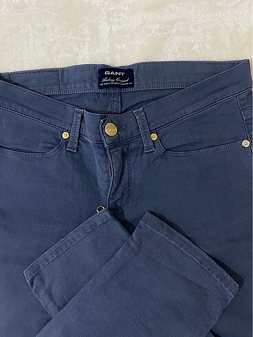 Gant Paçası fermuarli jean