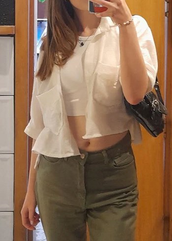 Bilekten yırtmaçlı Mom Jean