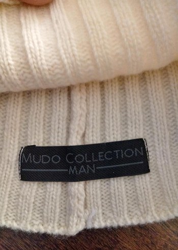 Mudo Koleksiyon Beyaz Örgü Yün Bere - Görsel 8