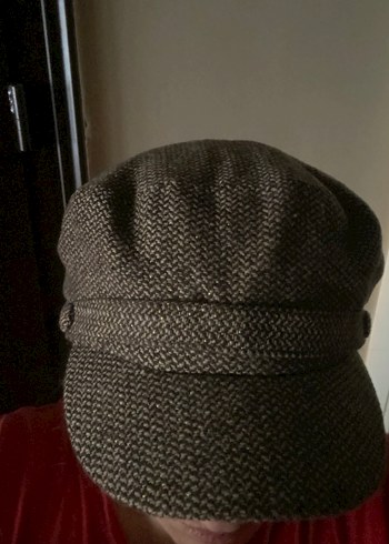 Bohem Tarz sütlü kahverengi Kadın Yün Şapka - Görsel 6