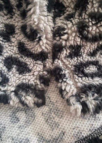 Kadın Gri Zebra Desenli Uzun Kollu Ofis Bluzu - Görsel 9